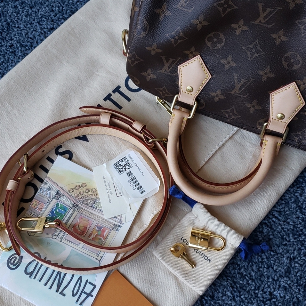 Louis Vuitton Monogram Speedy Bandouliere 25 - Picture 2 of 11